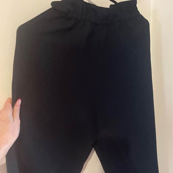 aritzia Wilfred Black Drawstring Pants - Picture 2 of 3